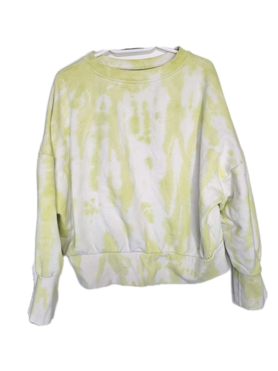 Old Navy Tops - Old Navy Women S Sweatshirt Multicolor Cotton Tie Dye Cropped Casual Style